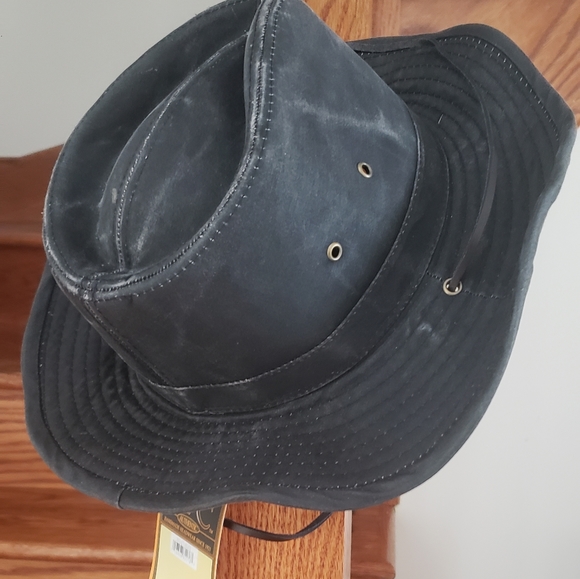 Dorfman Pacific Weathered outback hat - Picture 3 of 4